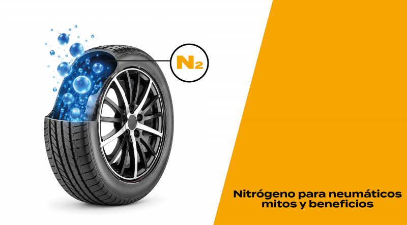 Nitrógeno para neumáticos: beneficios, mitos y cuándo conviene utilizarlo