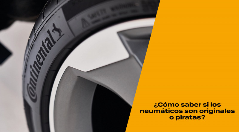 ¿Cómo saber si un neumático es original y está en buen estado?