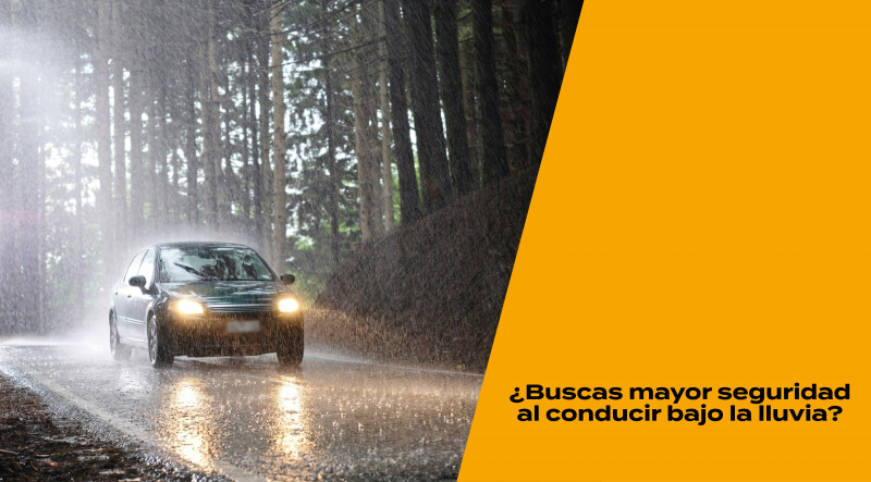 Neumáticos para lluvia: ¿cómo elegir la mejor opción para conducir con seguridad?