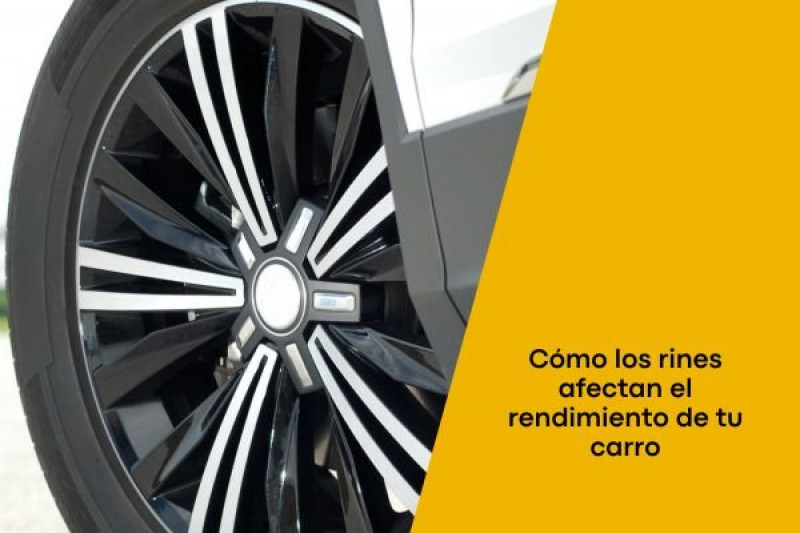 Cómo los rines afectan el rendimiento de tu carro